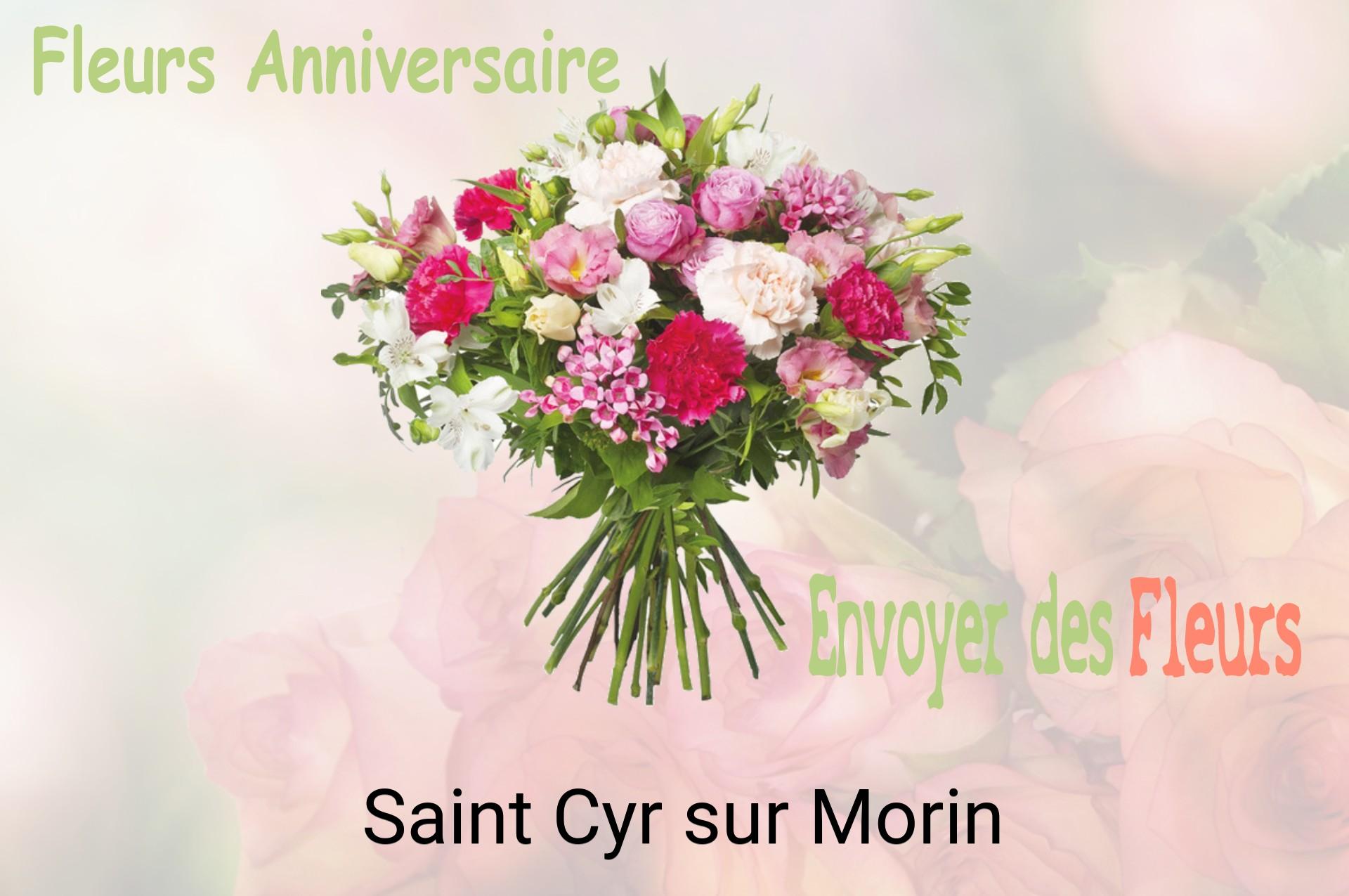 Bouquet de fleurs d’anniversaire livré à Saint-Cyr-sur-Morin