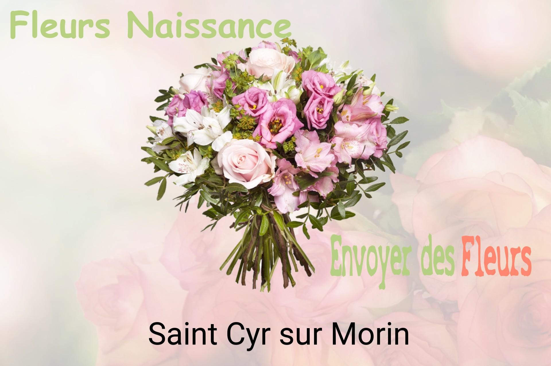 Bouquet de fleurs de naissance livré à Saint-Cyr-sur-Morin